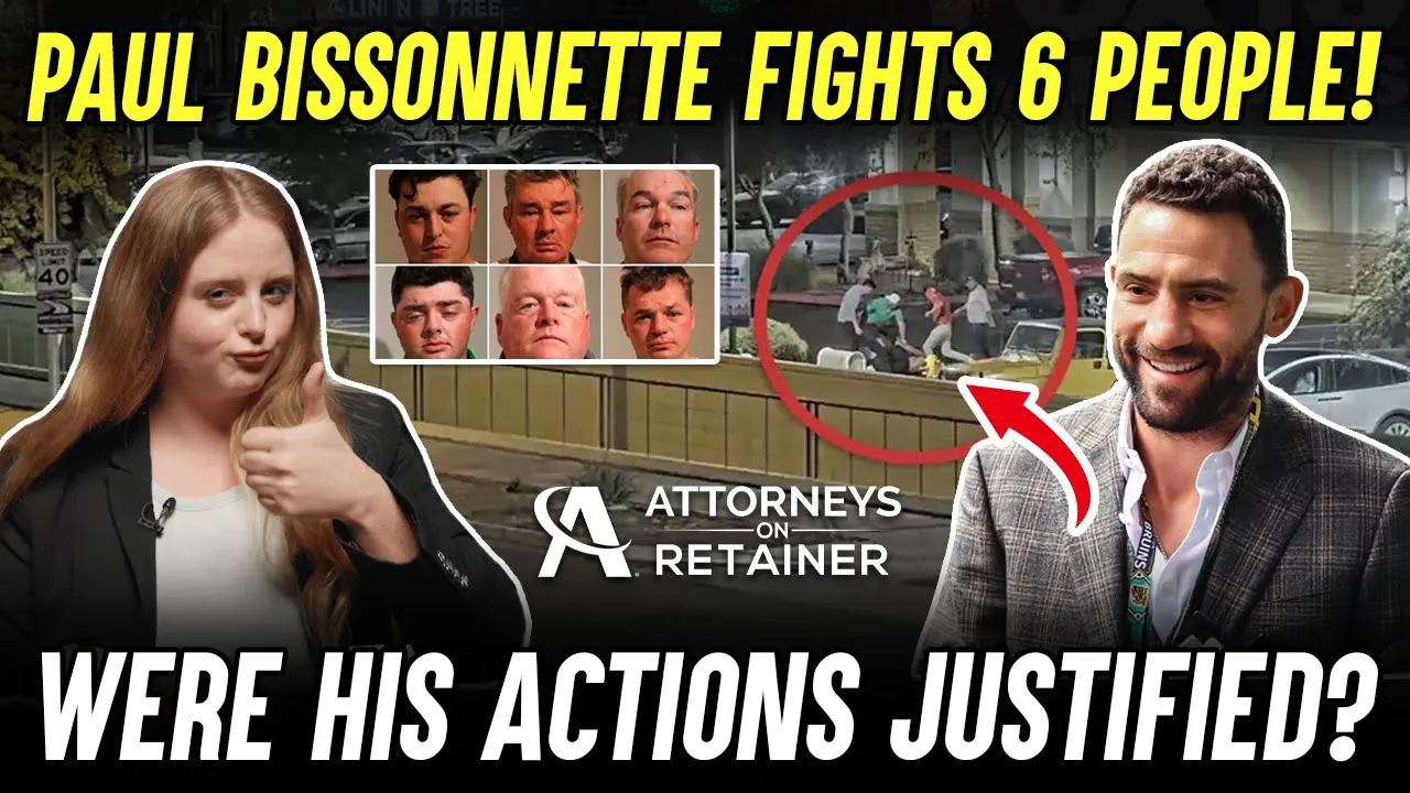 Paul Bissonnette Fights 6 Men in Scottsdale, Arizona!: Legal Analysis by Attorney Rachel Moss